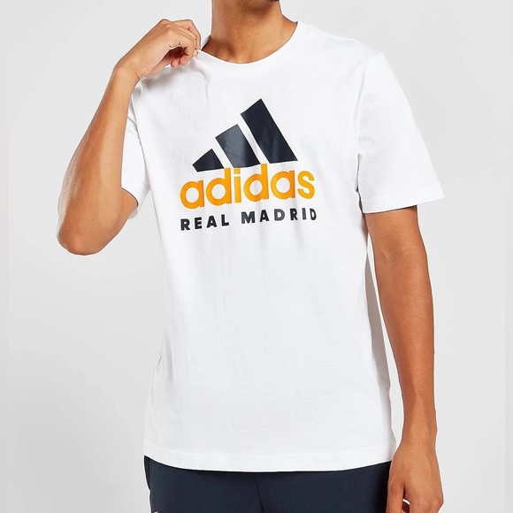 NWT - Adidas Real Madrid DNA Men’s T Shirt - Size XL - Picture 2 of 9